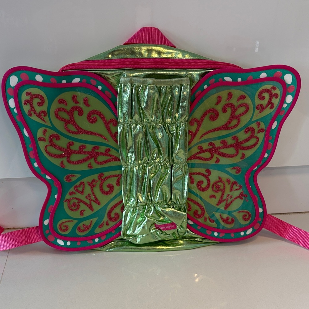 American Girl WellieWishers Flutter Wings doll carrier/backpack.